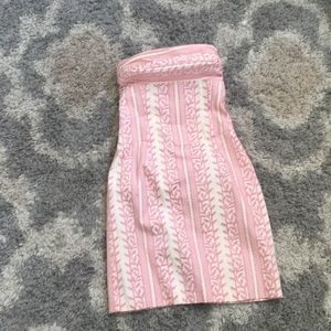 Lace up the back dress